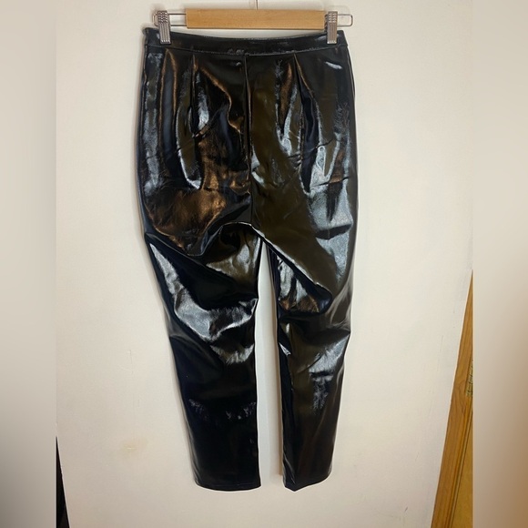 I.Am.Gia. Mob Wife Polyurethane Faux Leather Skinny Ankle Pants - Picture 4 of 8